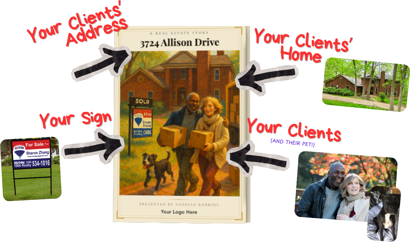 Example Agent Storybook cover &mdash; annotated