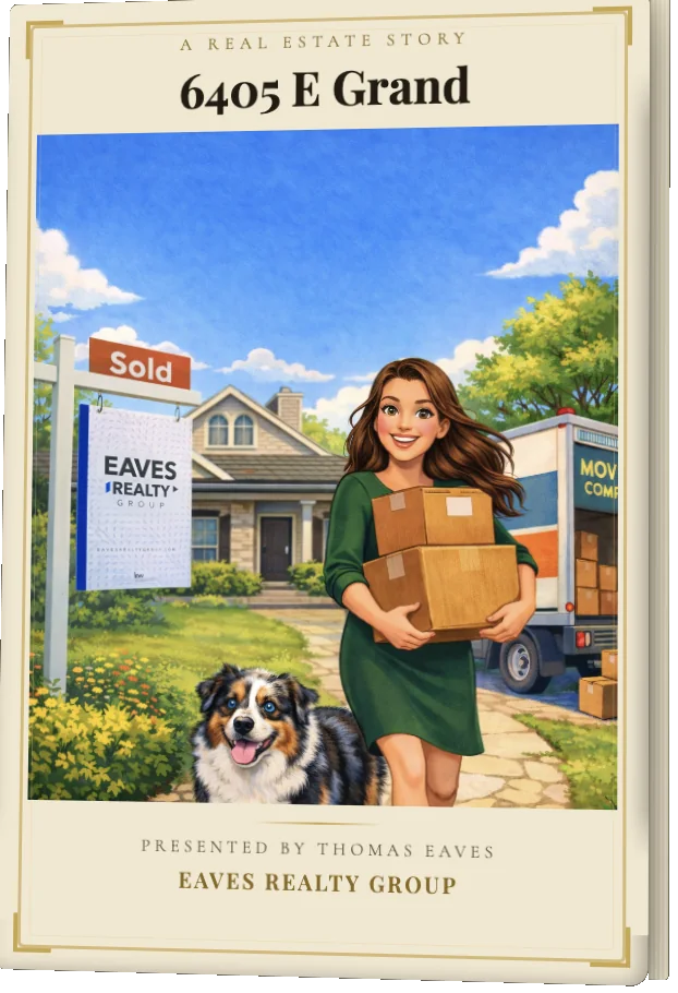 Classic theme Storybook cover: a buyer moving in